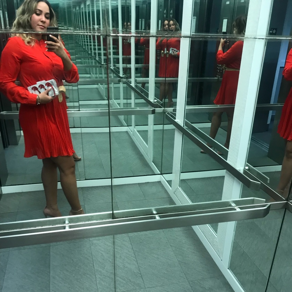 ASOS red dress - Picture 7 of 7